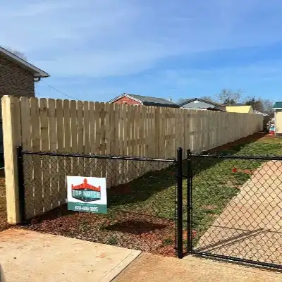 Privacy fence installation in Catawba County